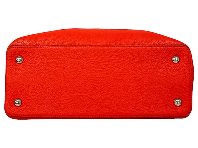 Borsa a tracolla Louis Vuitton Capucines MM Rosso - vista 3