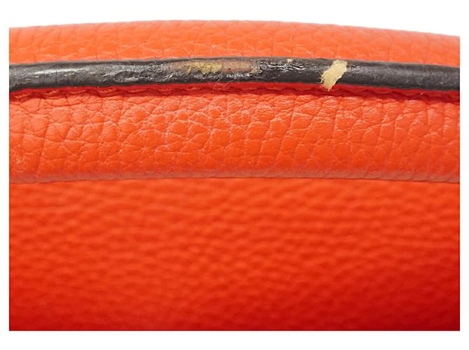 Borsa a tracolla Louis Vuitton Capucines MM Rosso - vista 6