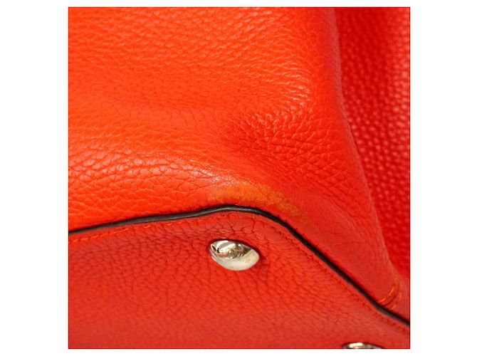 Borsa a tracolla Louis Vuitton Capucines MM Rosso - vista 7
