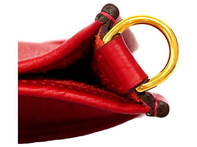 Hermès Borsa a tracolla Hermes Evelyne TPM Rosso - vista 6