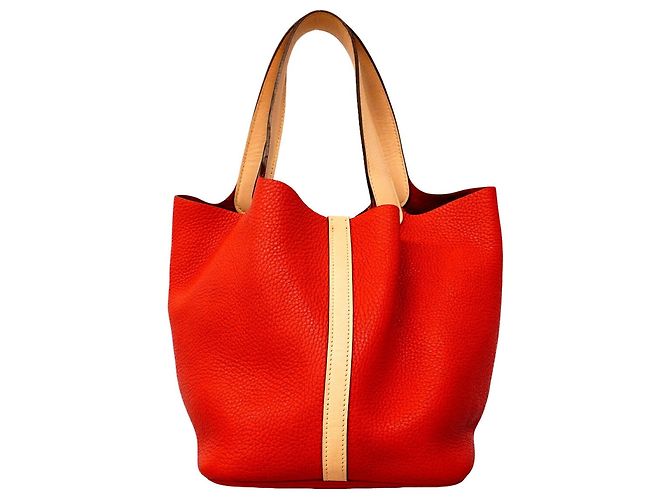 Hermès Borsa Hermes Picotin Lock Touch MM Rosa - vista 10