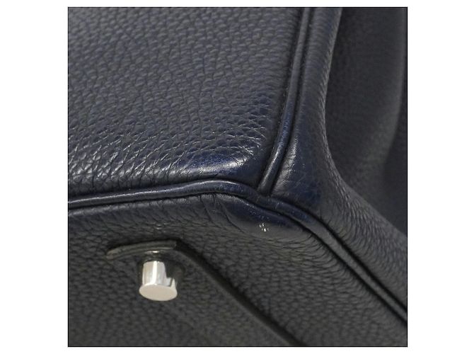 Hermès Borsa Hermes Birkin 35 in Blue Nuit - vista 11