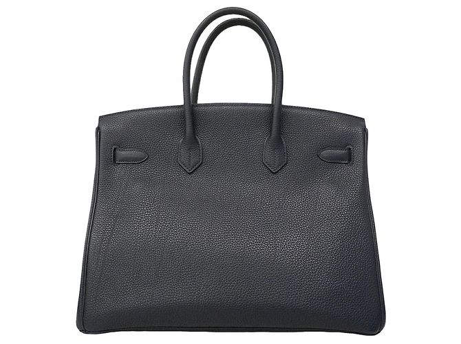 Hermès Borsa Hermes Birkin 35 in Blue Nuit - vista 12