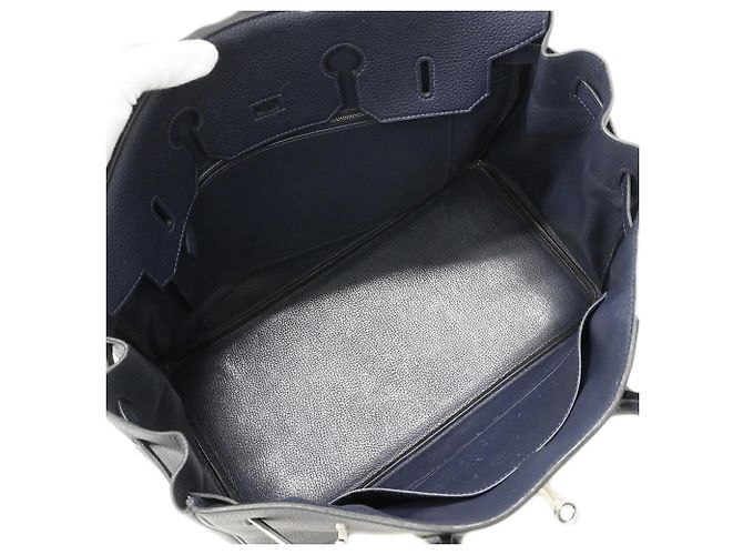 Hermès Borsa Hermes Birkin 35 in Blue Nuit - vista 4