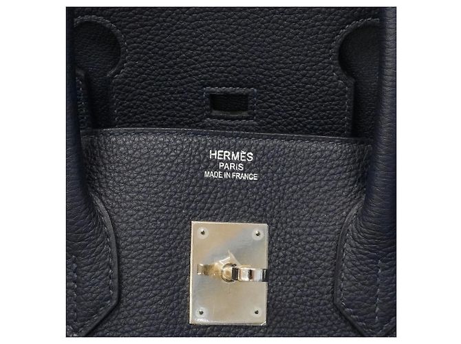 Hermès Borsa Hermes Birkin 35 in Blue Nuit - vista 5