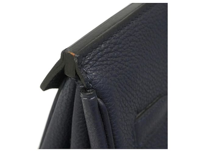 Hermès Borsa Hermes Birkin 35 in Blue Nuit - vista 7