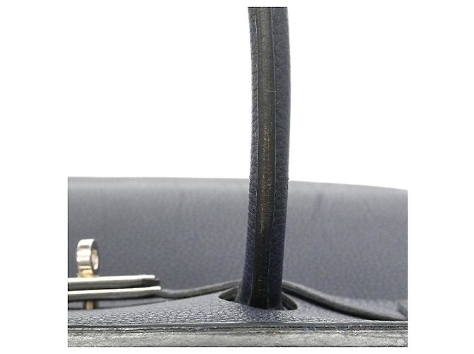 Hermès Borsa Hermes Birkin 35 in Blue Nuit - vista 8