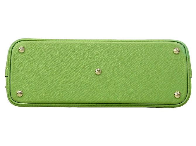 Hermès Borsa Hermes Bolide 26 Verde - vista 3