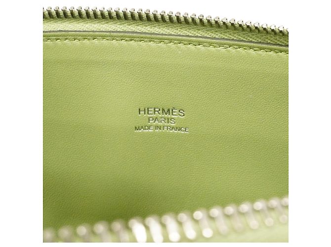 Hermès Borsa Hermes Bolide 26 Verde - vista 5