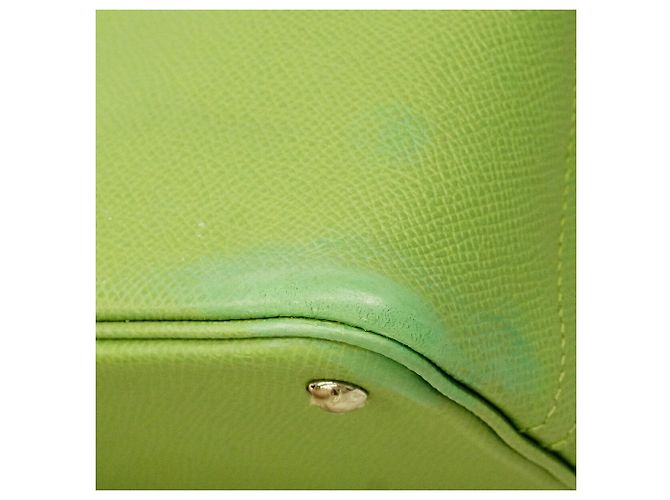 Hermès Borsa Hermes Bolide 26 Verde - vista 6