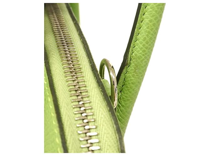 Hermès Borsa Hermes Bolide 26 Verde - vista 7