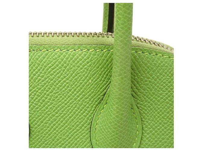 Hermès Borsa Hermes Bolide 26 Verde - vista 8