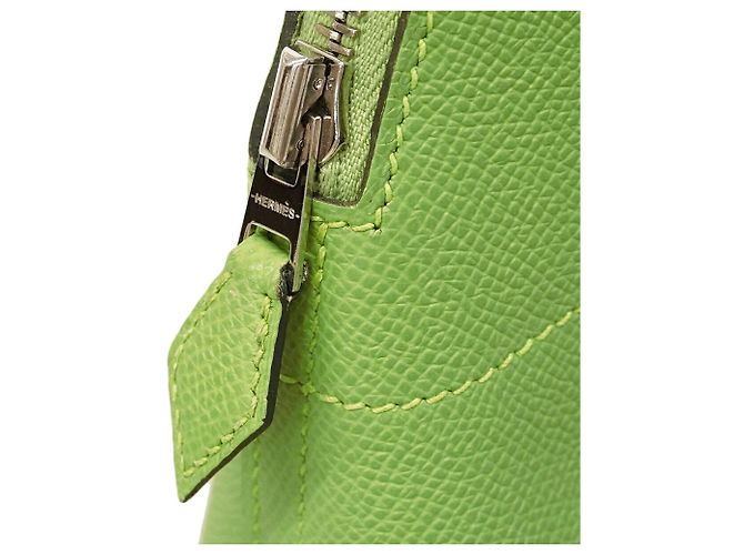 Hermès Borsa Hermes Bolide 26 Verde - vista 9