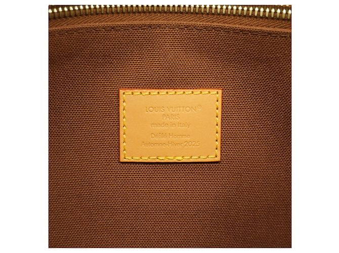 Louis Vuitton Monogram Landscape Shopper Tote MM Marrone - vista 5