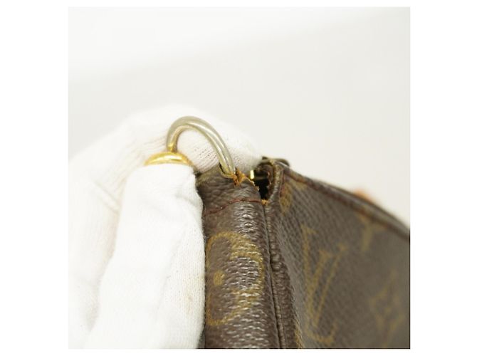 Louis Vuitton Monogram Pochette Accessoires Bag/Pouch M51980 Marrone - vista 7