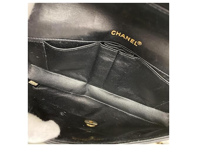 Timeless Borsa a tracolla con catena Chanel Chocolate Bar Nero - vista 4