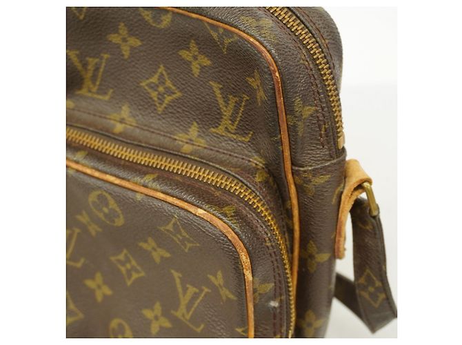 Borsa a tracolla Louis Vuitton Monogram Amazon Marrone - vista 7
