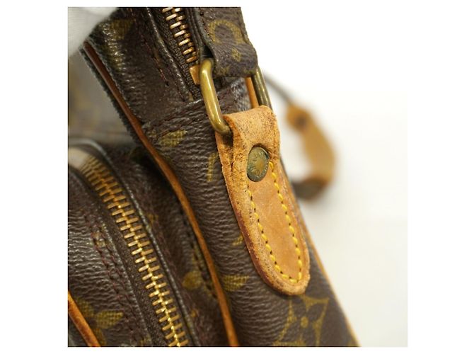 Borsa a tracolla Louis Vuitton Monogram Amazon Marrone - vista 9