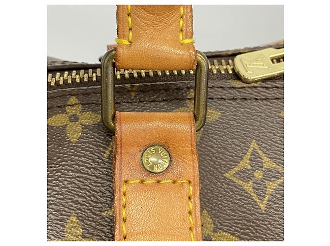 Louis Vuitton Monogram Keepall Bandoulière 60 Marrone - vista 13