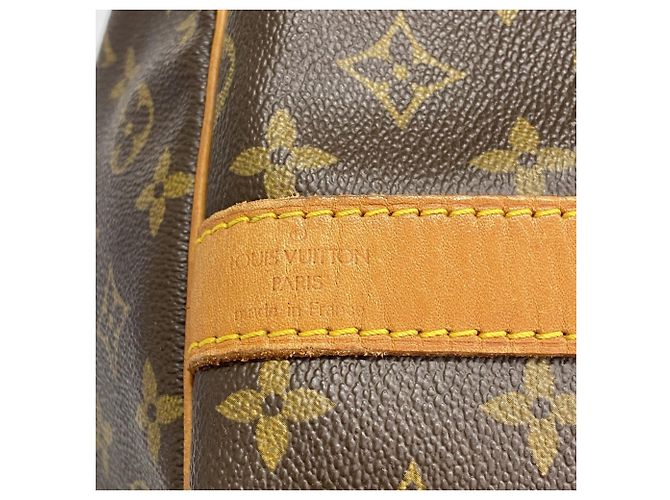 Louis Vuitton Monogram Keepall Bandoulière 60 Marrone - vista 5