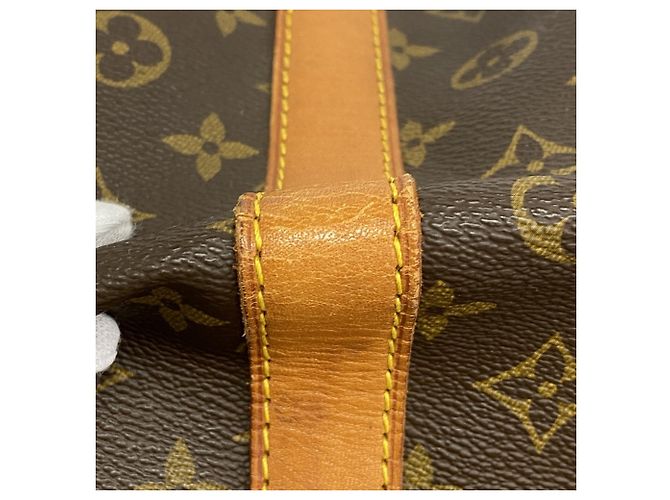 Louis Vuitton Monogram Keepall Bandoulière 60 Marrone - vista 7