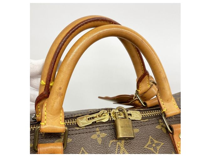 Louis Vuitton Monogram Keepall Bandoulière 60 Marrone - vista 9