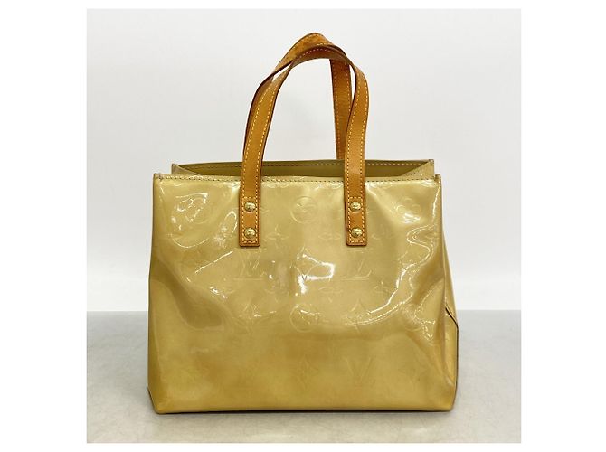 Louis Vuitton Vernis Lead PM Handtasche Beige - Ansicht 10
