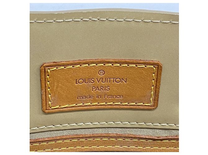 Louis Vuitton Vernis Lead PM Handtasche Beige - Ansicht 5