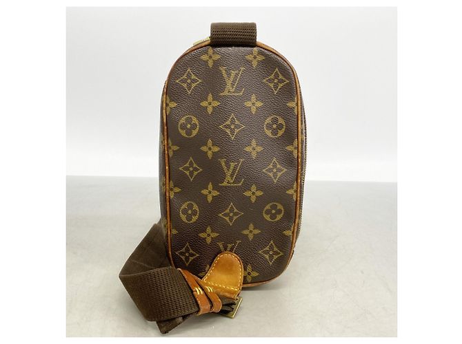 Louis Vuitton Monogram Pochette Gange M51870 Sling Bag Braun - Ansicht 10