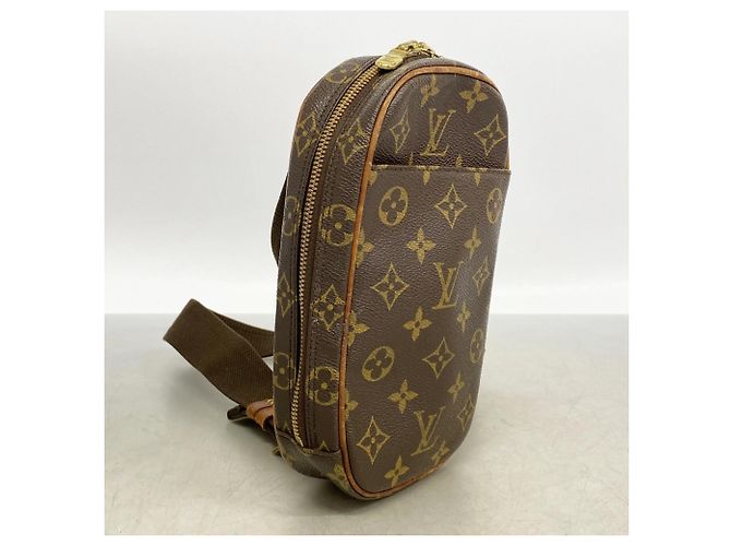 Louis Vuitton Monogram Pochette Gange M51870 Sling Bag Braun - Ansicht 2