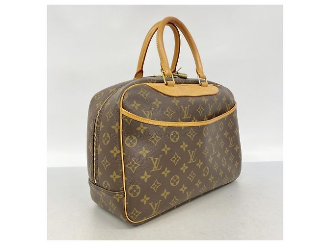 Borsa Louis Vuitton Monogram Deauville M47270 Marrone - vista 2