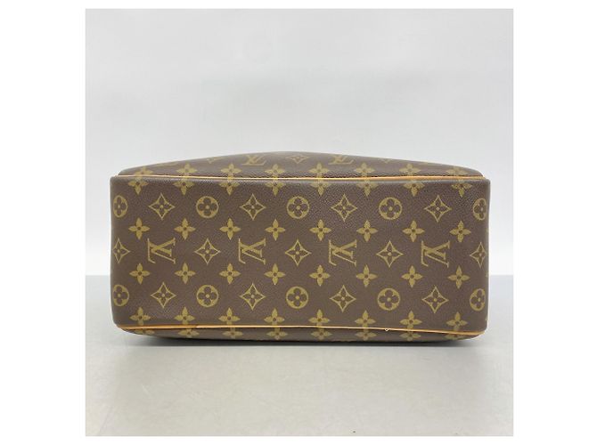 Borsa Louis Vuitton Monogram Deauville M47270 Marrone - vista 3