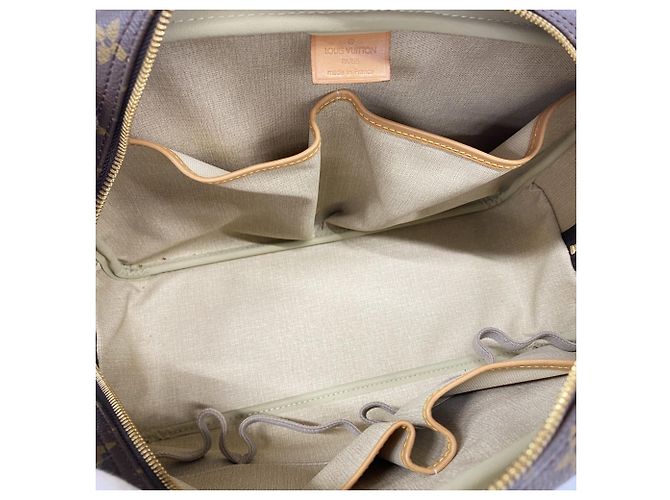 Borsa Louis Vuitton Monogram Deauville M47270 Marrone - vista 4