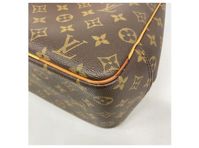 Borsa Louis Vuitton Monogram Deauville M47270 Marrone - vista 6