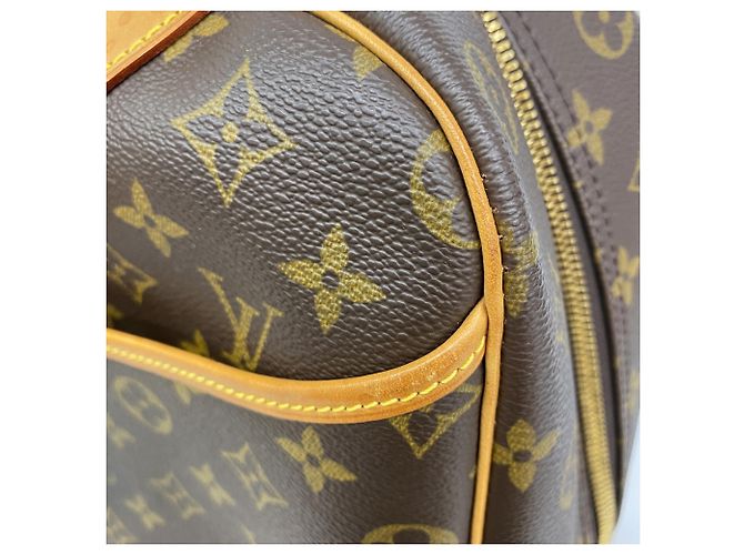 Borsa Louis Vuitton Monogram Deauville M47270 Marrone - vista 7