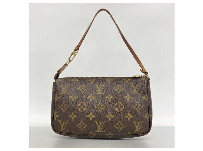 Borsa Pochette Accessoires Monogram Louis Vuitton Marrone - vista 10