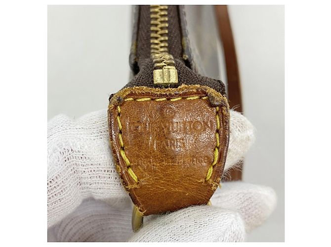 Borsa Pochette Accessoires Monogram Louis Vuitton Marrone - vista 5
