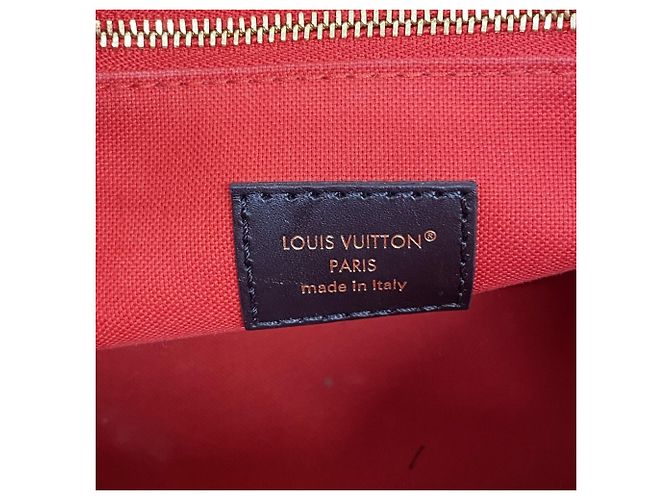 Borsa Louis Vuitton Monogram Giant Reverse OnTheGo PM Marrone - vista 5