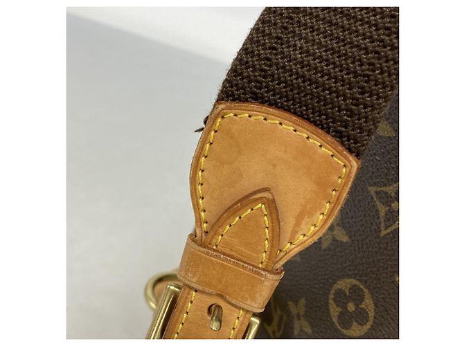 Zaino Louis Vuitton Monogram Montsouris GM Marrone - vista 12