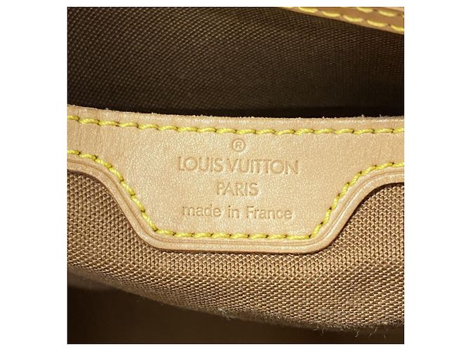 Zaino Louis Vuitton Monogram Montsouris GM Marrone - vista 5