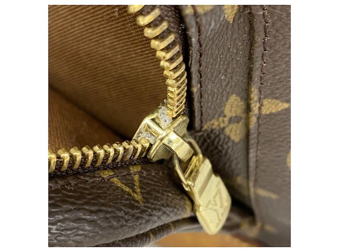 Zaino Louis Vuitton Monogram Montsouris GM Marrone - vista 6