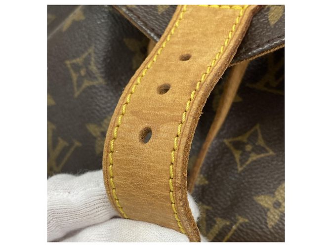 Zaino Louis Vuitton Monogram Montsouris GM Marrone - vista 9
