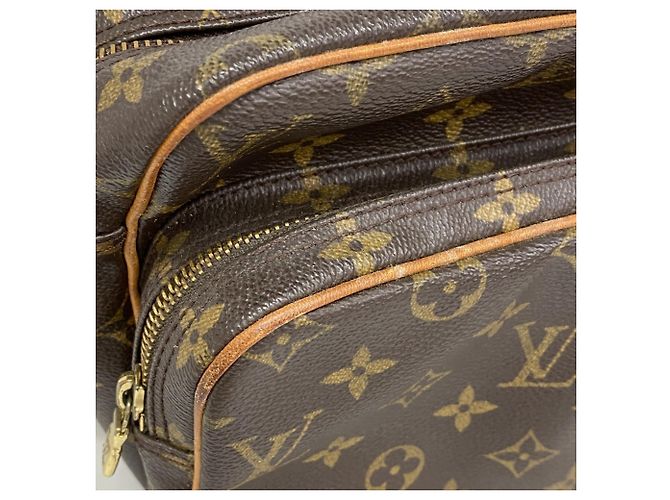 Louis Vuitton Monogram Nile Schultertasche Braun - Ansicht 10