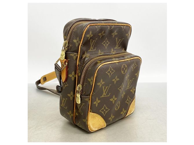 Borsa a tracolla Louis Vuitton Monogram Amazon Marrone - vista 2