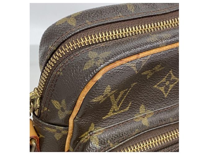 Borsa a tracolla Louis Vuitton Monogram Amazon Marrone - vista 6