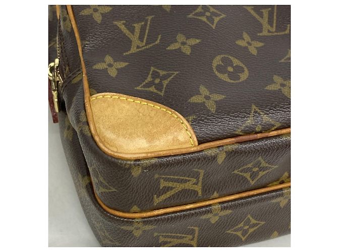 Borsa a tracolla Louis Vuitton Monogram Amazon Marrone - vista 7