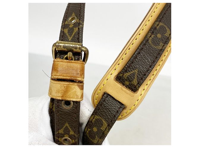 Borsa a tracolla Louis Vuitton Monogram Amazon Marrone - vista 8