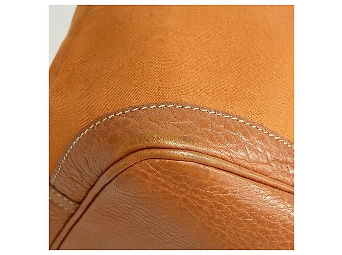 Hermès Borsa Tote Hermes Garden PM Arancione - vista 7