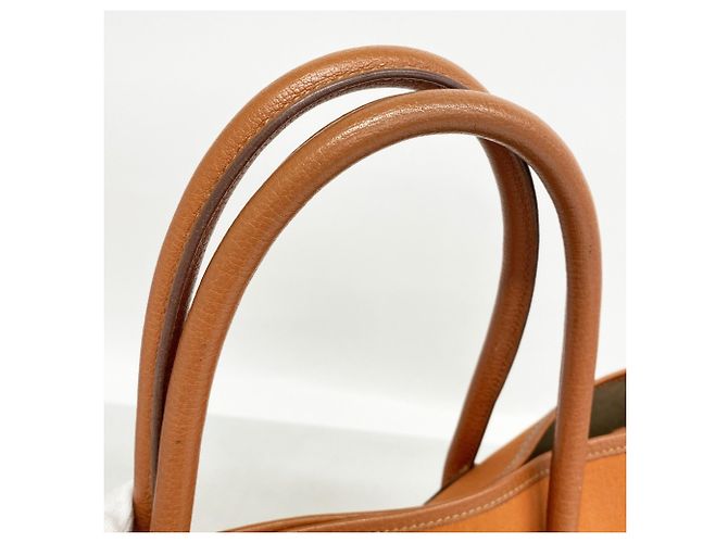 Hermès Borsa Tote Hermes Garden PM Arancione - vista 9
