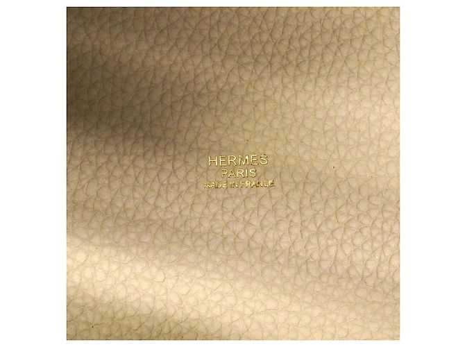 Hermès Borsa Hermes Picotin Lock MM Beige - vista 5